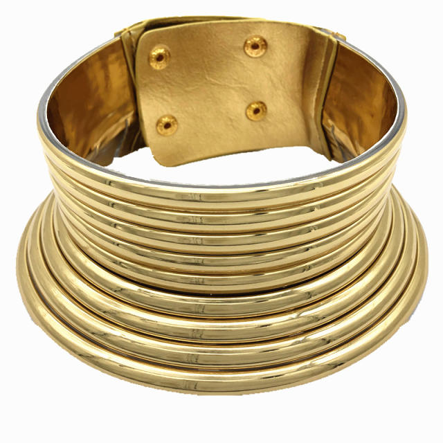 Africa trend personality colorful choker necklace