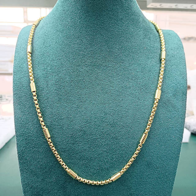 HIPHOP stainless steel chain necklace for men