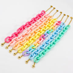 INS Y2K colorful acrylic chain bracelet