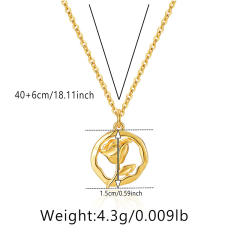 Baroque pearl diamond heart angel wing pendant gold plated copper necklace