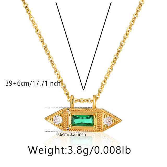 Baroque pearl diamond heart angel wing pendant gold plated copper necklace