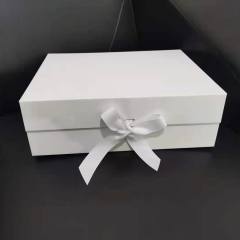 Classic solid color foldable gift box packing bag