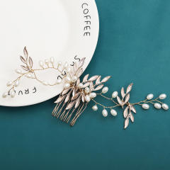 Unique handmade twist vine flower wedding hair combs