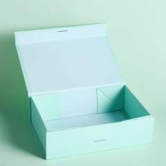 Classic solid color foldable gift box packing bag