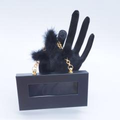Sweet fluffy ball chain eyelashes packing box