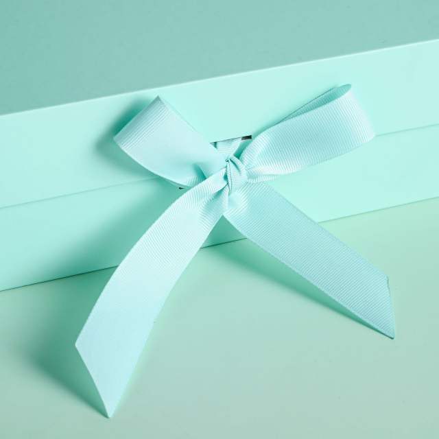 Classic solid color foldable gift box packing bag