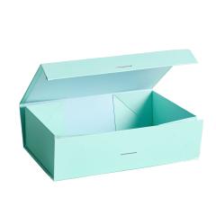 Classic solid color foldable gift box packing bag