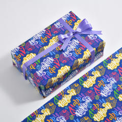Cute cartoon pattern wrapping paper