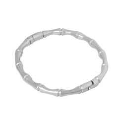 Easy match stainless steel bangle for women bamboo bangle