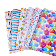 Cute pattern gift wrap paper