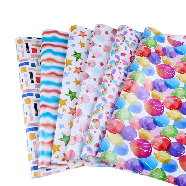 Cute pattern gift wrap paper