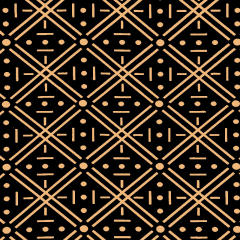 Black color series wrapping paper