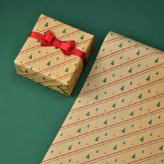 Christmas gift wrapping paper
