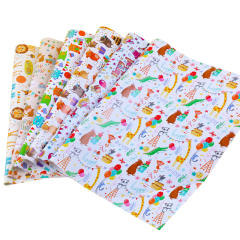 Cute cartoon pattern wrapping paper