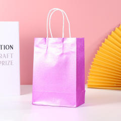 Creative shiny paper bag gift bag