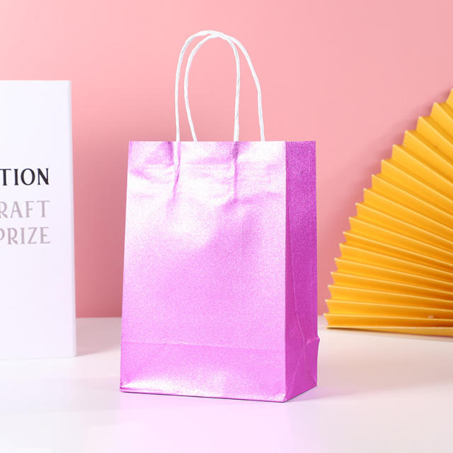 Creative shiny paper bag gift bag