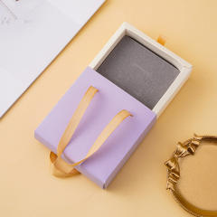 Popular hot sale foldable jewelry box with handle