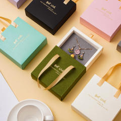 Popular hot sale foldable jewelry box with handle