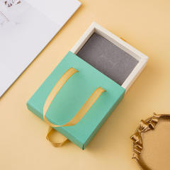 Popular hot sale foldable jewelry box with handle