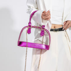 Summer classic PVC shell bag handbag clear bag