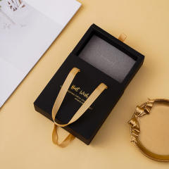 Popular hot sale foldable jewelry box with handle