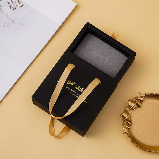 Popular hot sale foldable jewelry box with handle