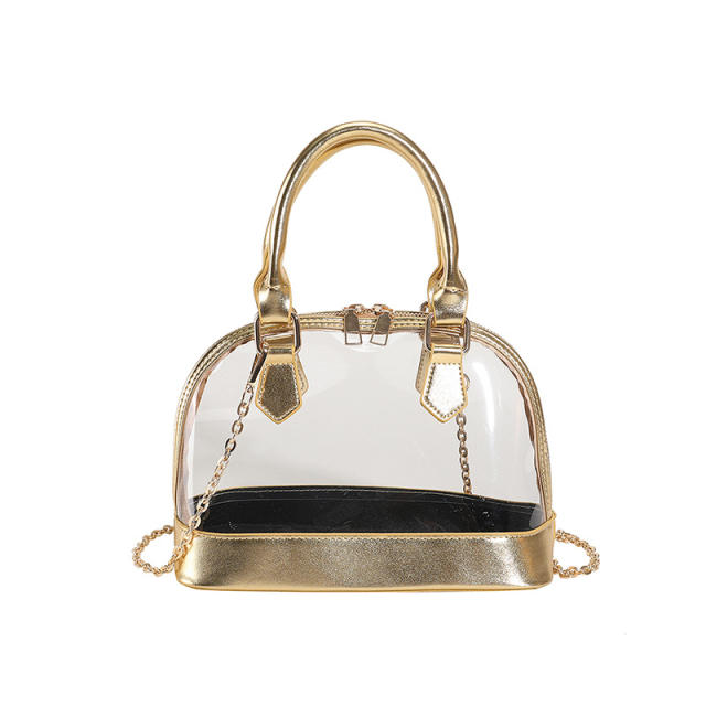 Summer classic PVC shell bag handbag clear bag