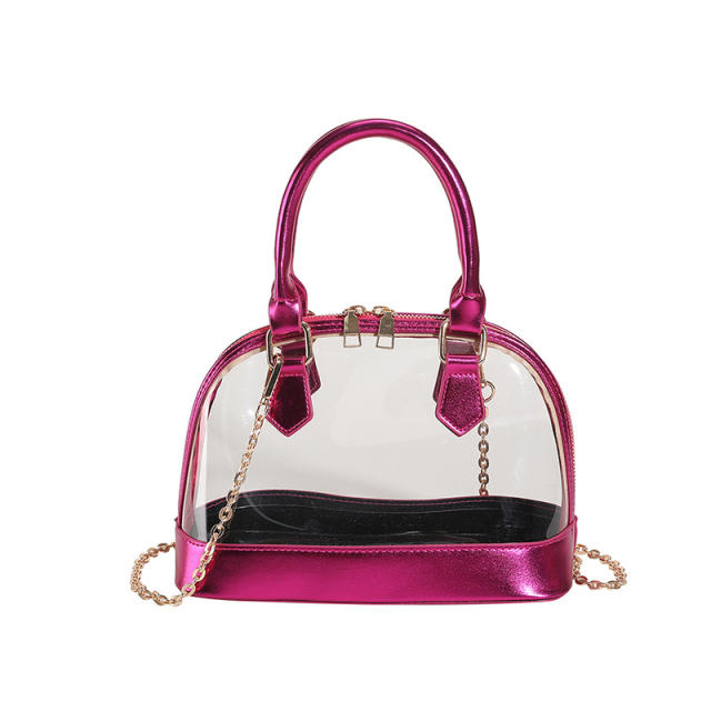 Summer classic PVC shell bag handbag clear bag
