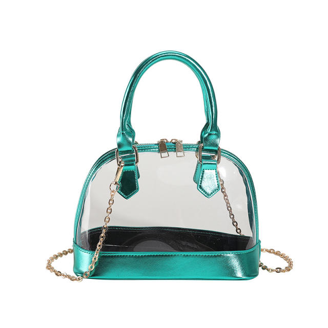 Summer classic PVC shell bag handbag clear bag