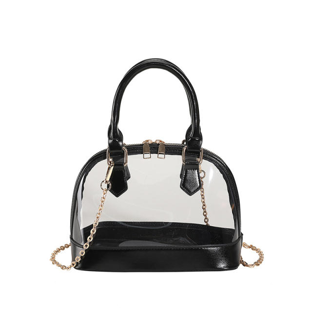 Summer classic PVC shell bag handbag clear bag