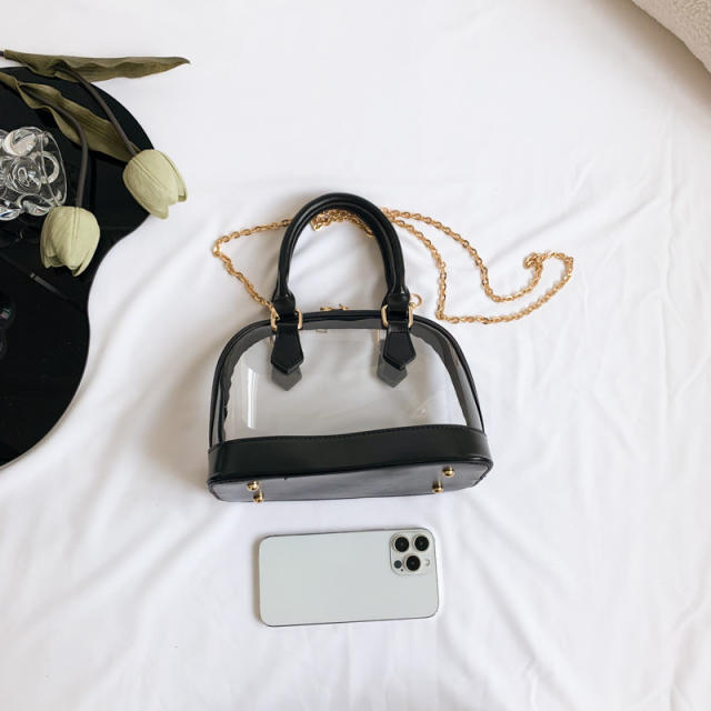 Summer classic PVC shell bag handbag clear bag