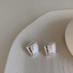Personality easy match geometric chunky studs earrings