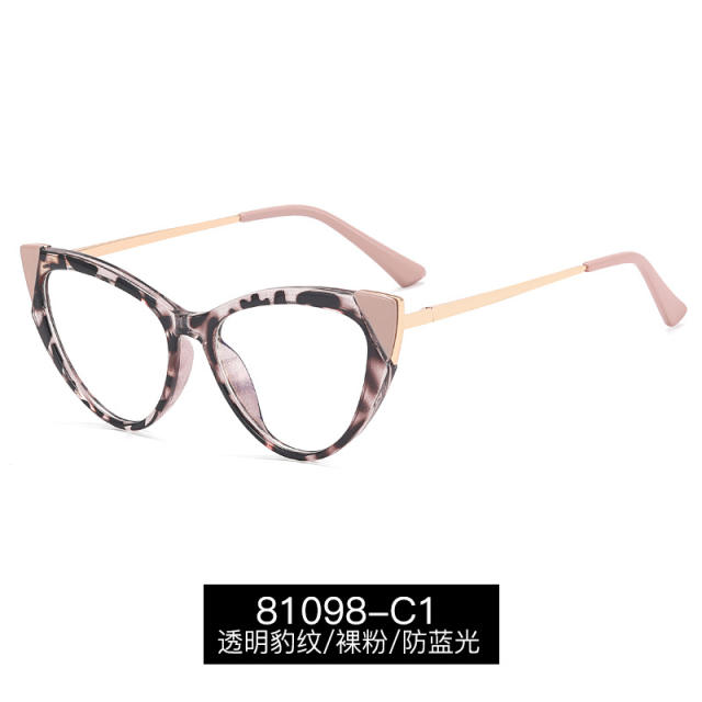 Occident fashion cat eye shape women reading glasses