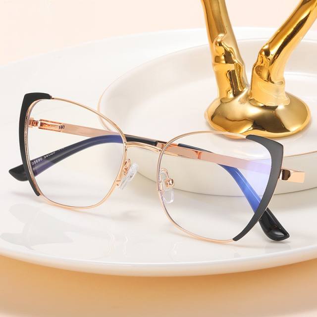 New arrival metal frame cat eye shape reading glasses