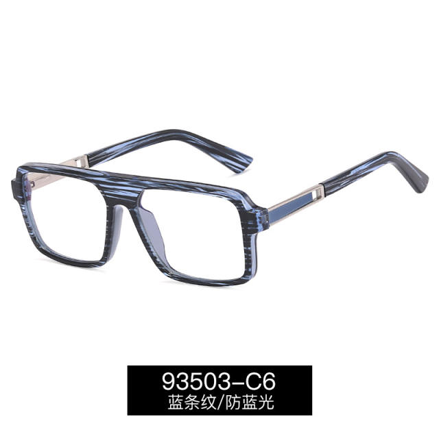 TR90 vintage square shape reading glasses for men