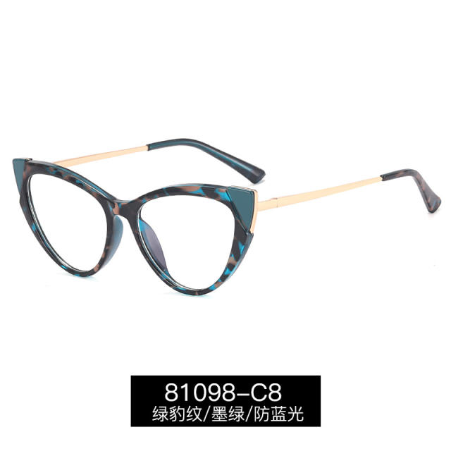 Occident fashion cat eye shape women reading glasses