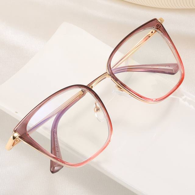 TR90 colorful occidentn fashion blue light reading glasses