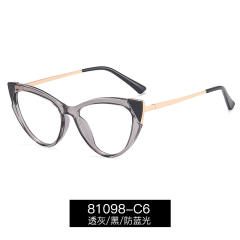 Occident fashion cat eye shape women reading glasses