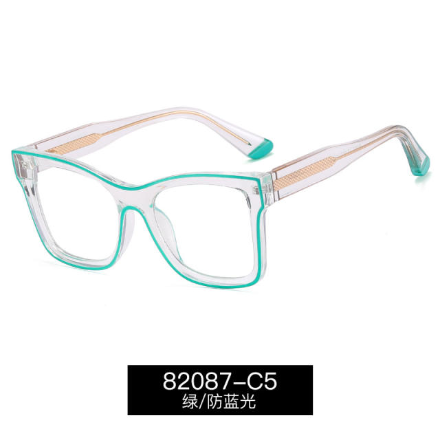 New design personality colorful clear reading glasses