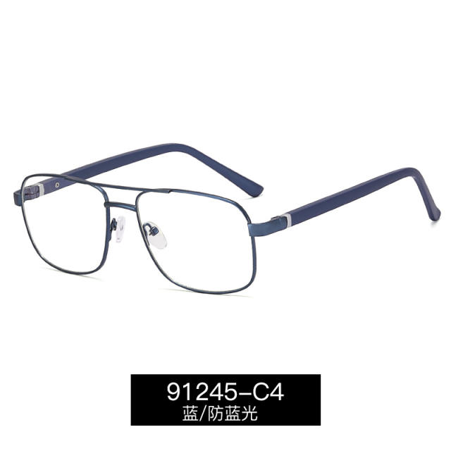 Occident fashion metal frame reading glasses for men