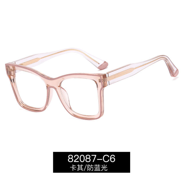 New design personality colorful clear reading glasses