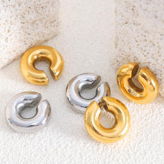 Chunky stainless steel ear cuff bold ear cuff