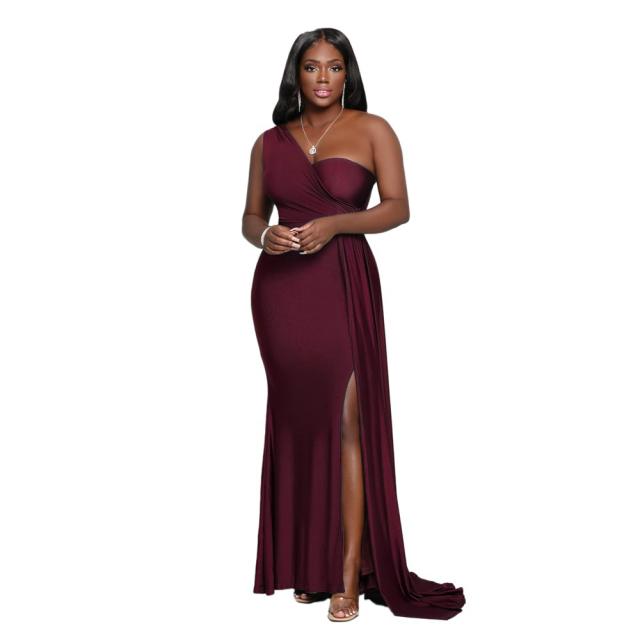 Sexy one shoulder semi formal dresses cocktail dress