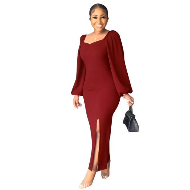 Elegant backless sexy bodycon dress