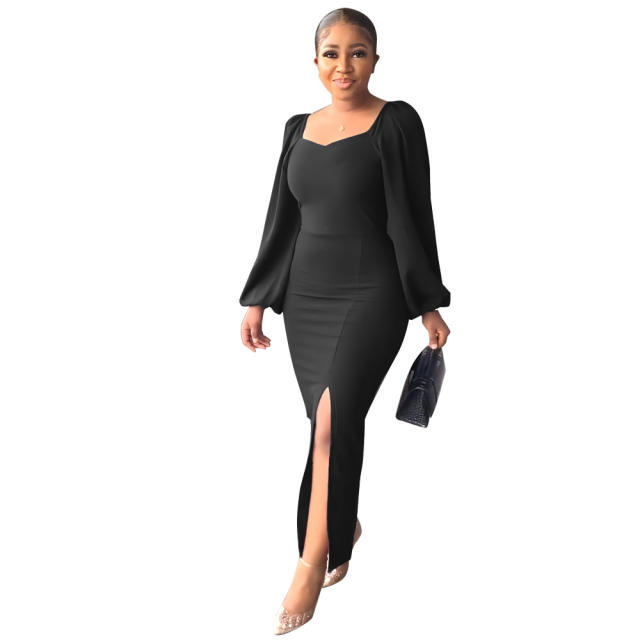 Elegant backless sexy bodycon dress