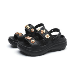 Hot sale rhinestone accessory chain summer sandals