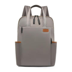 Plain color oxford material laptop bag backpack