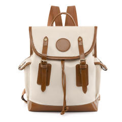 Vintage casual large storage oxford backpack