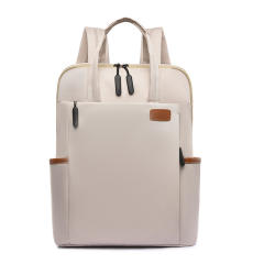 Plain color oxford material laptop bag backpack