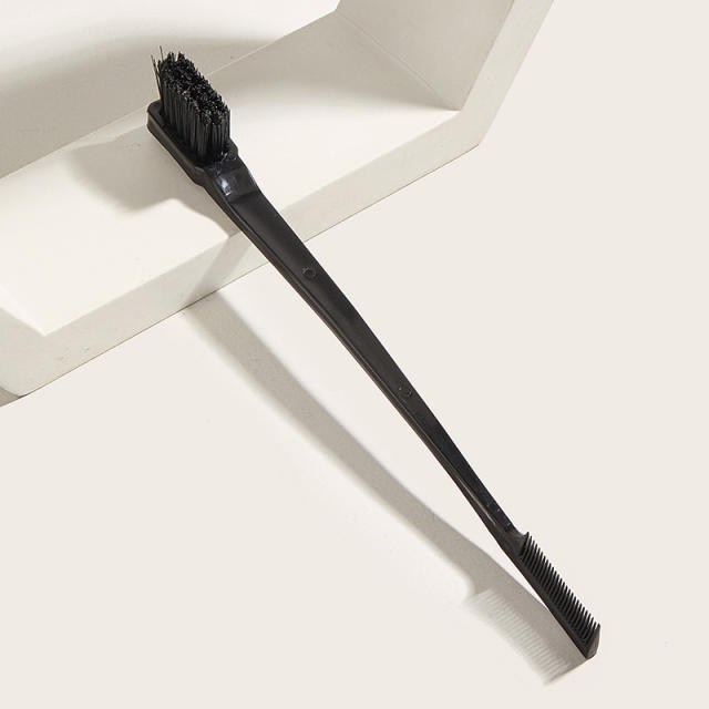 Double side edge control hair brush combs
